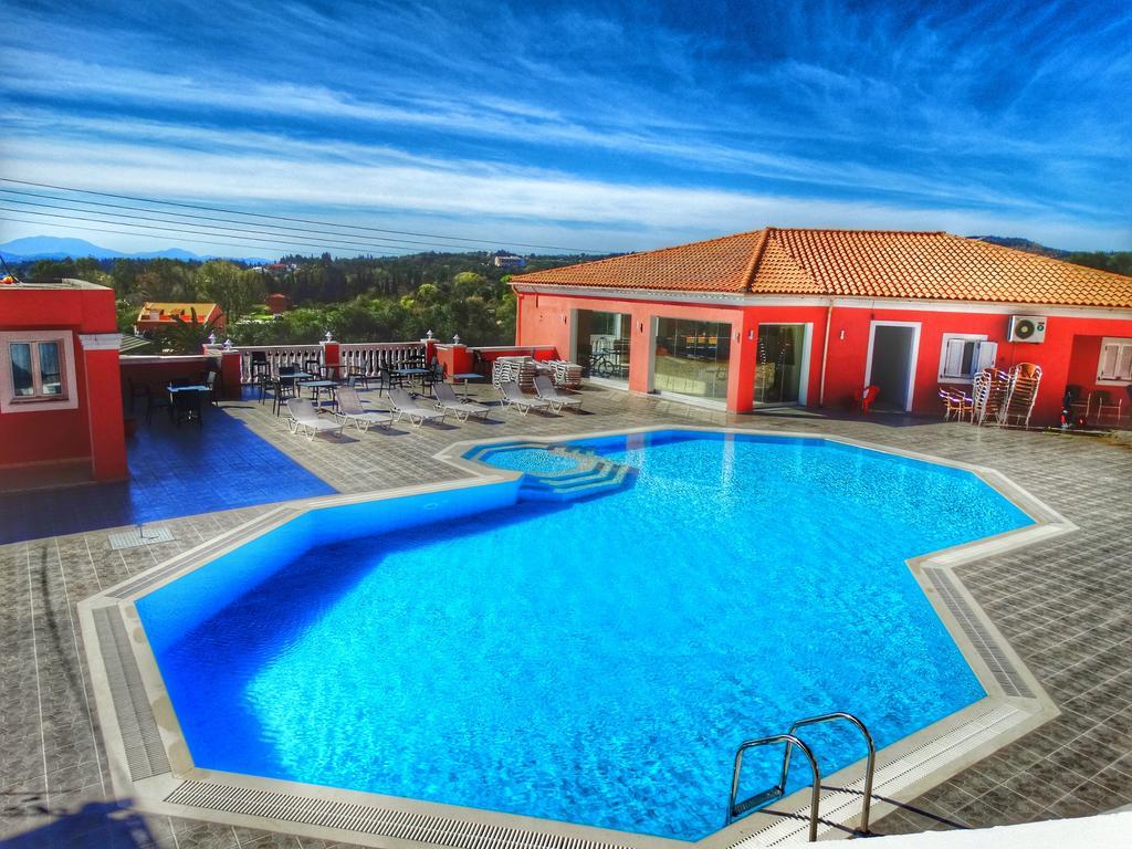 Paradiso Hotel Sea View And Pool Suites Ipsos Corfu Værelse billede