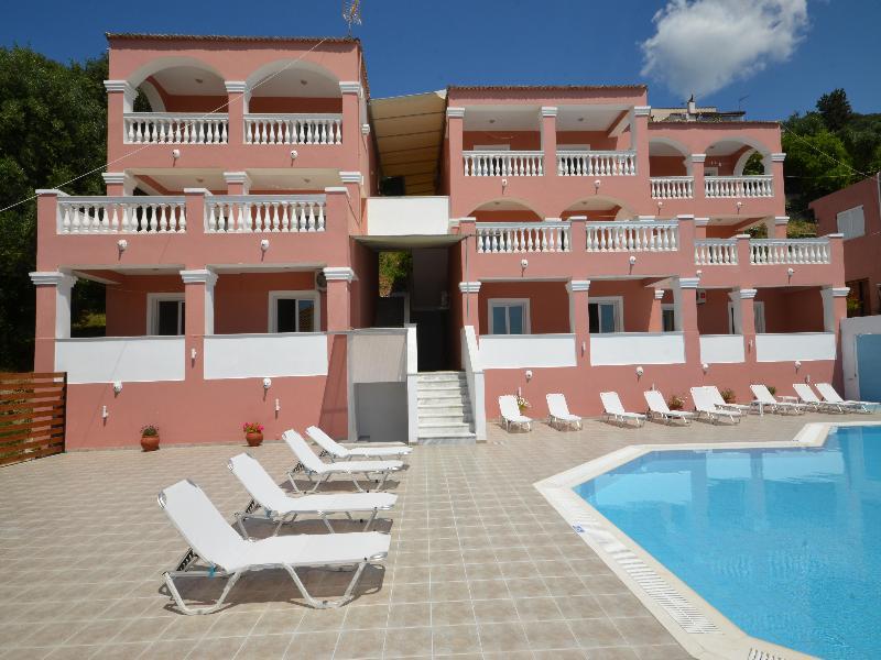 Paradiso Hotel Sea View And Pool Suites Ipsos Corfu Eksteriør billede